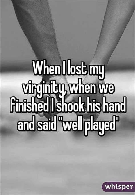 Losing Your Virginity Stories 